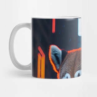 Red Panda Rain Rebel Mug